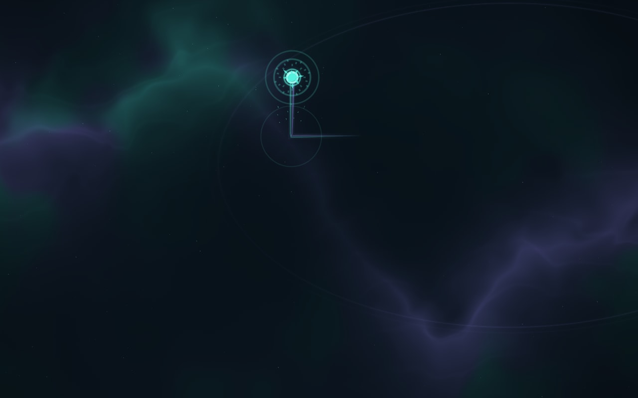 The moment the ring lands: the circle inside a tight ring with short sparks all around it and a faint ripple spreading out.